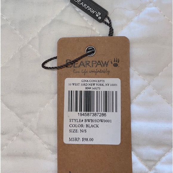 BEARPAW CROSS-BODY SHOULDER SADDLE-BAG BLACK Faux Suede & Shearling Trim - Picture 3 of 16